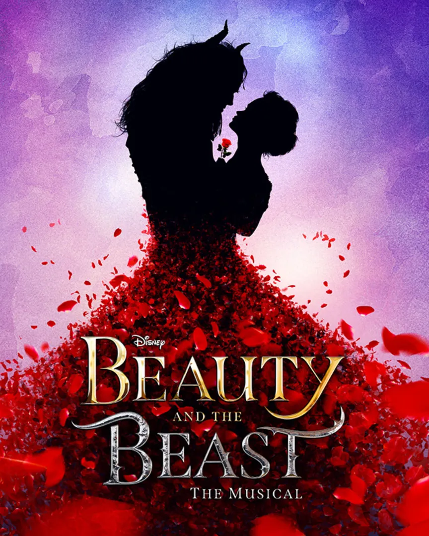 Beauty and the Beast touring production artwork
