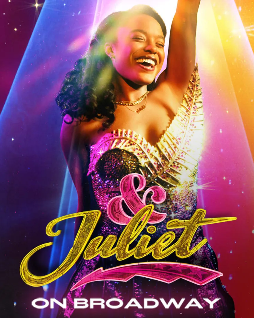 & Juliet Broadway production artwork