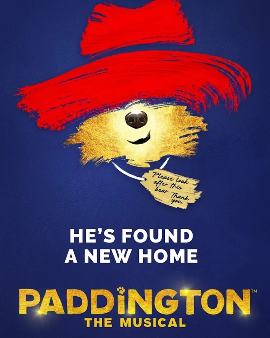 Paddington The Musical Broadway production artwork